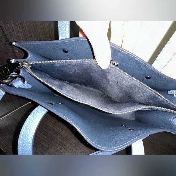 Coach Charlie Carryall handbag and crossbody (blue) - Picture 6 of 15